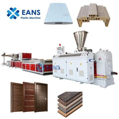 Wood Plastic Composite Wpc Decking Extrusion Machine / Making Machine / Production Line